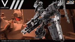 Armored Core V UCR-10/L AGNI Model Kit